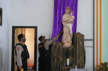 Polres Banjarnegara antisipasi gangguan keamanan  saat Misa Natal
