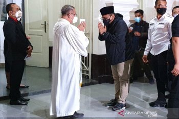 Menteri Agama hadiri misa Natal di Gereja Blenduk Semarang