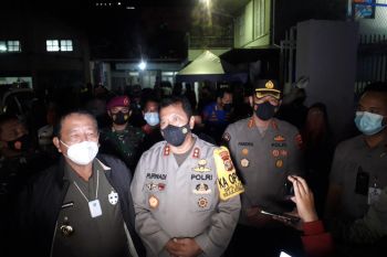 Kapolda Lampung pantau protokol kesehatan di sejumlah gereja