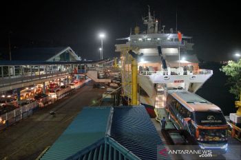 Hingga Kamis malam, PT ASDP Bakauheni catat alami penurunan penumpang
