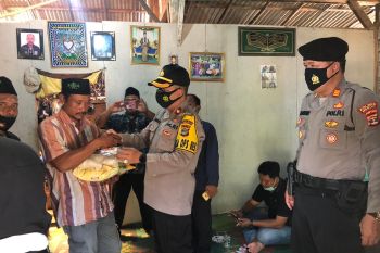 Polres Mesuji kunjungi kediaman korban perampokan