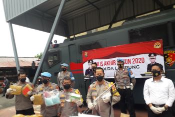 Narkotika dan senjata api rakitan, kejahatan menonjol di tahun 2020