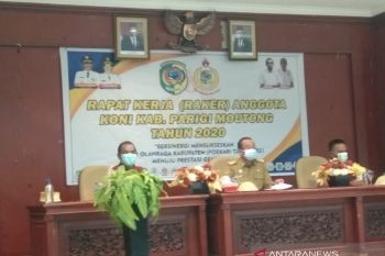 Pemkab Parigi Moutong harapkan KONI jadi pengayom olahraga di masyarakat