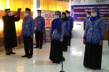 Hasto Wardoyo Lantik 18 Pejabat Fungsional BKKBN Sultra