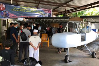Unhas berharap pesawat ultralight Haerul bisa uji terbang pada 2021