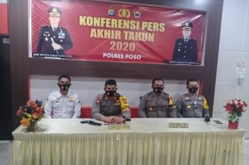 Gangguan Kamtibmas di Poso menurun tahun 2020