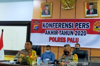 Kasus narkotika di Palu naik 25 persen tahun 2020
