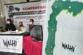 Walhi Susel: Dampak materil akibat kerusakan lingkungan capai Rp8,24 triliun
