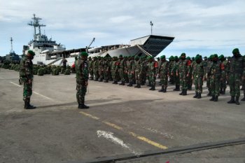 Yonif 614 Raja Pandhita Jaga Perbatasan Mahulu dan Malinau