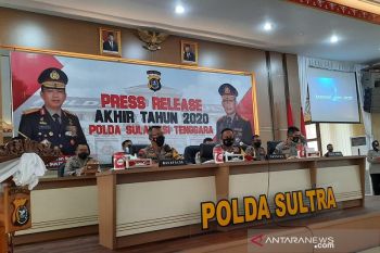 Polda Sultra ungkap 2.390 JTP sepanjang 2020