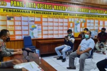 Kasus kejahatan di Majene versi polisi menurun sepanjang 2020