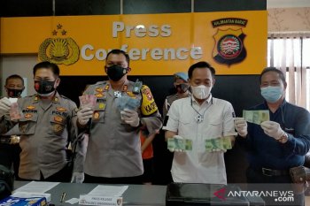 Polres Singkawang tangkap pembuat uang palsu