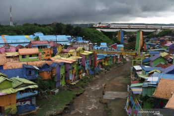 Libur tahun baru di kampung Jodipan