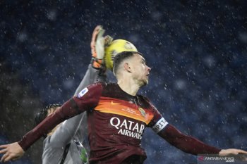 Roma menang 1-0 atas Sampdoria untuk pertahankan posisi tiga