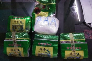 Polda Lampung gagalkan penyelundupan 5 kg sabu asal Riau