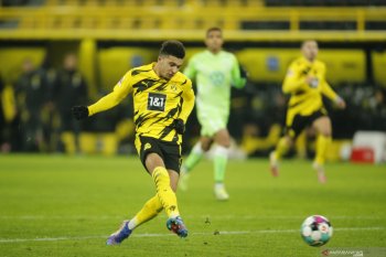Dortmund buka 2021 dengan kemenangan atas Wolfsburg