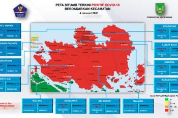 Zona merah kembali menyelimuti seluruh Pulau Batam