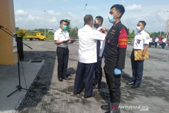 Jumlah penumpang Bandara Adi Soemarmo  turun 76 persen