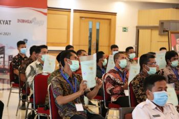 Gubernur serahkan 4.538 sertipikat tanah kepada warga di Sulbar