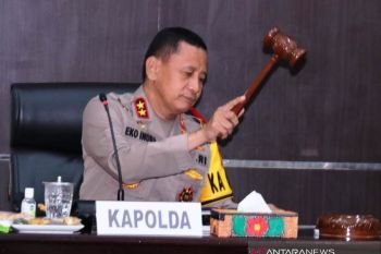 Polda Sumsel evaluasi  penerapan prokes COVID-19