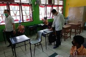 Kegiatan belajar mengajar tatap muka di pulau penyangga Kota Batam berjalan baik