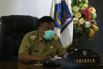 Gubernur laporkan penanganan pandemi-vaksinasi COVID-19 ke Presiden