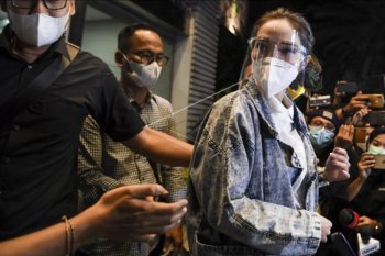 Gisel jalani pemeriksaan di Polda Metro Jaya