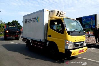 Distribusi vaksin COVID-19 ke daerah di Provinsi Riai sesuai prosedur