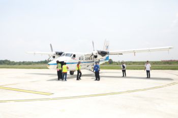 Penerbangan dengan SOA penumpang perdana hari Ini