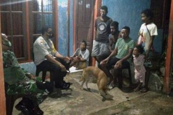 Babinsa-Bhabinkamtibmas lakukan komunikasi sosial dengan warga