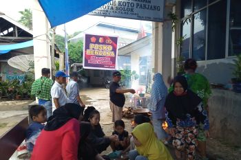 Sebanyak 730 kepala keluarga terdampak banjir di Kota Solok