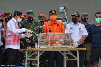 Menhub harapkan kolaborasi tim gabungan cari kotak hitam CVR