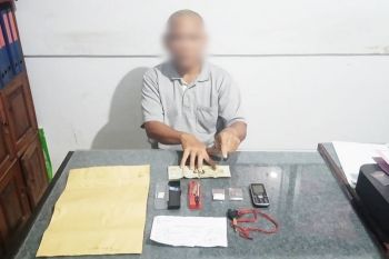 Oknum ASN Kotim ini diciduk kirim barang diduga sabu-sabu