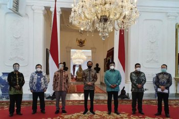 Jokowi bertemu dengan pengurus KAHMI