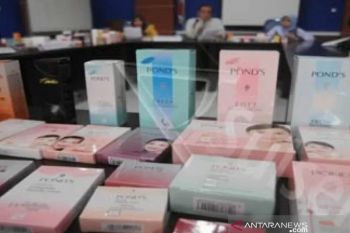 Polrestabes Makassar sita ribuan kosmetik ilegal