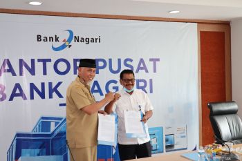 Bank Nagari dan MES Sumbar tandatangani MoU dalam sosialisasikan ekonomi syariah