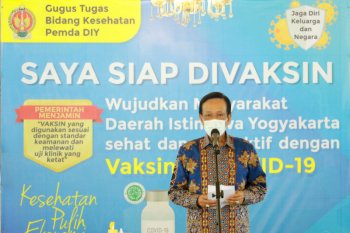 Gubernur DIY mengajak warga ikut vaksinasi COVID-19 tanpa disertai sanksi