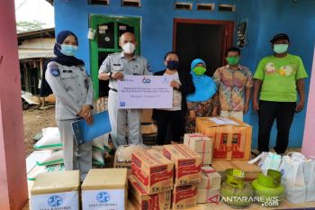 Jasa Raharja Pekalongan gelar peduli sosial korban kebakaran