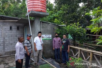 OJK NTB menyalurkan bantuan sumur bor di empat desa krisis air bersih