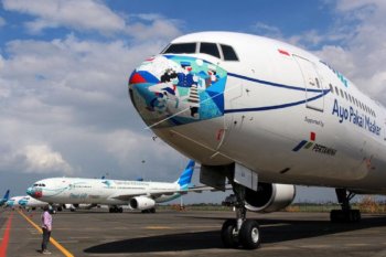 Ini alasan Garuda Indonesia batalkan sejumlah jadwal rute Jakarta-Makassar-Gorontalo