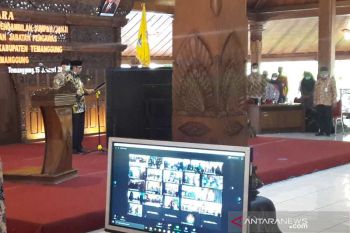 Pandemi, 650 pejabat di Temanggung dilantik secara virtual