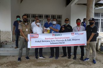 Alfamart-Alfamidi bantu korban gempa Mamuju dan Majene