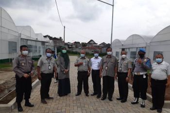 Direktur Polbangtan YoMa kunjungi Smart Green House di Bogor