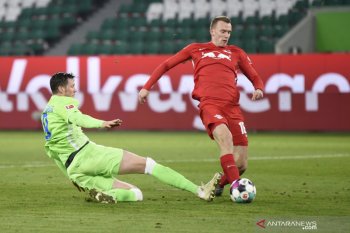 Leipzig membuang peluang rebut posisi puncak klasemen dari Bayern