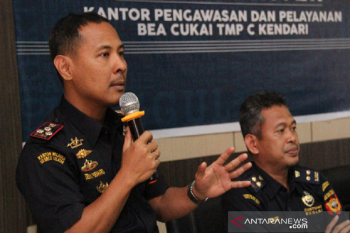 Selama 2020, Bea Cukai Kendari himpun penerimaan negara Rp410,5 miliar