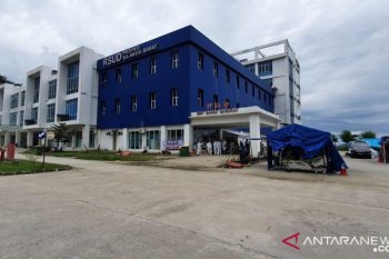 Masjid jadi tempat pengungsian pasien COVID-19 di Sulawesi Barat