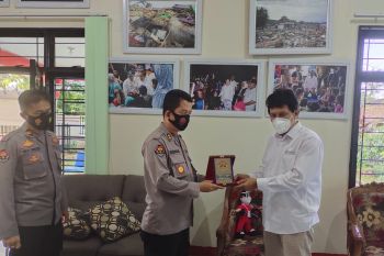 Polda Lampung kunjungi kantor berita ANTARA