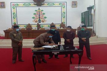 DPRD dan Pemkab Sukamara setujui raperda APBD tahun 2021