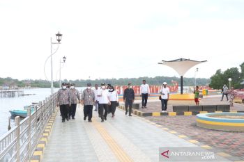 Pembangunan Penataan Kawasan Bungkutoko-Petoaha Kendari Senilai Rp40 Miliar Tuntas