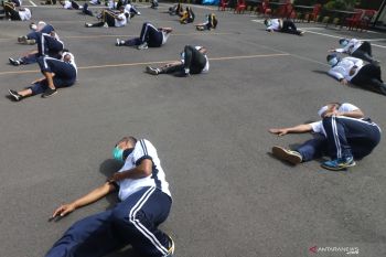 Jaga Kebugaran Anggota Polisi